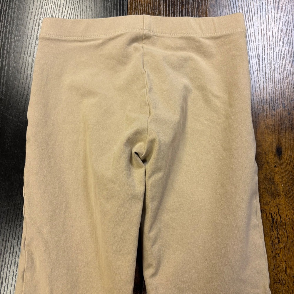 Ann Taylor Womens XS Tan Khaki Pull On Flare Leg Stretch Knit Pants CasualOffice - Picture 6 of 8